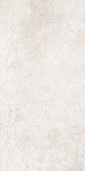 A matte ivory porcelain tile with subtle wood-effect inlay, radiating warm minimalism and serene natural elegance.