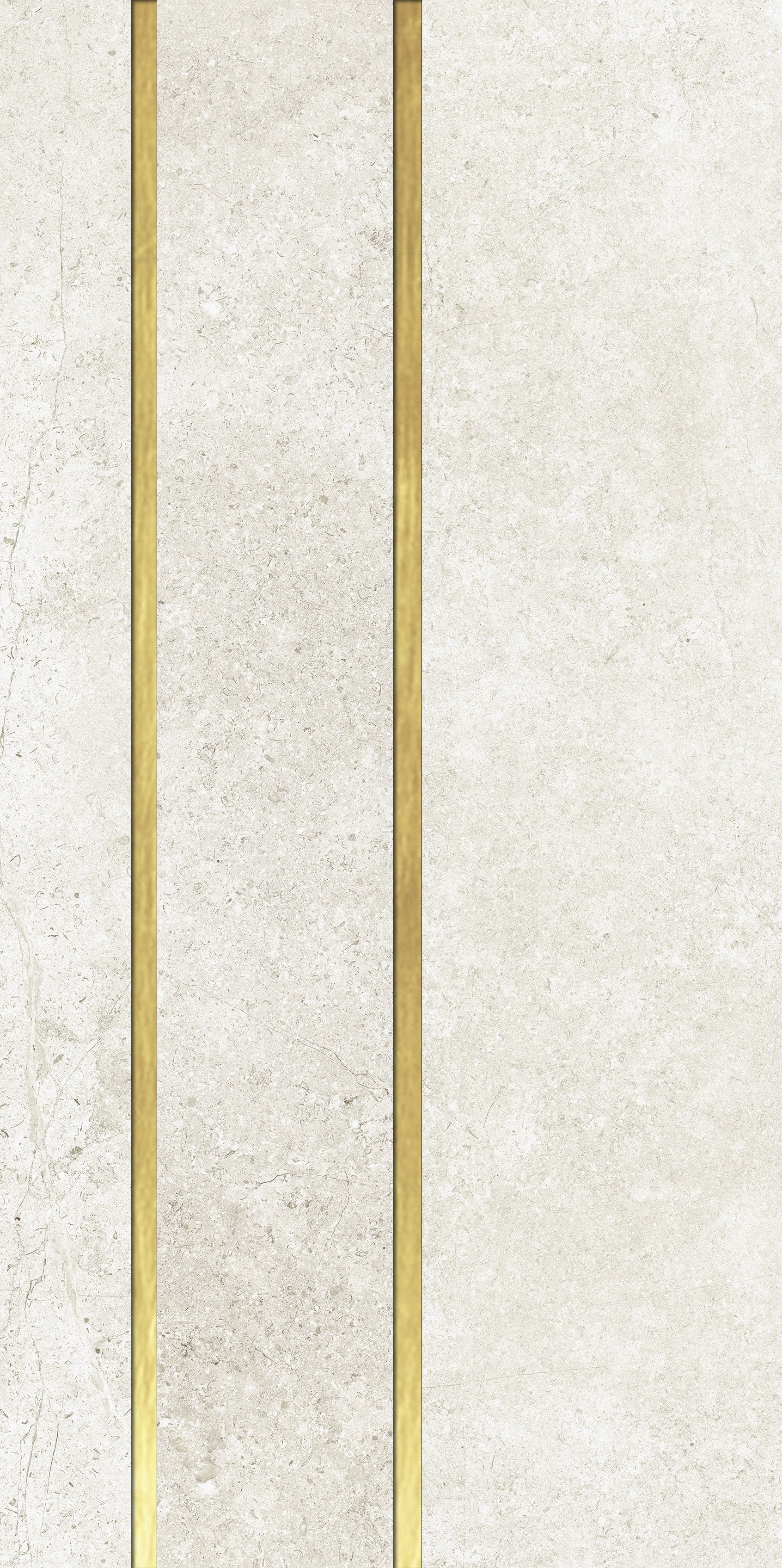 Ivory porcelain wall tile with a matte finish and soft wood-effect inlay, radiating warm minimalist elegance and serene sophistication.