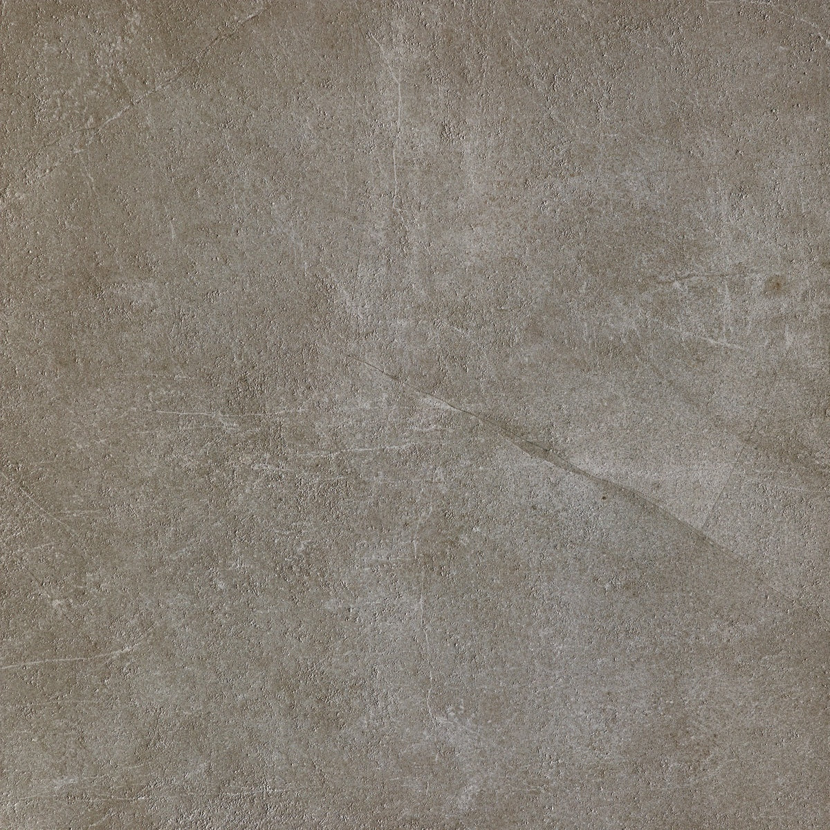 Sleek matte gray porcelain tile with refined minimalist elegance, smooth rectified edges, and understated urban sophistication.