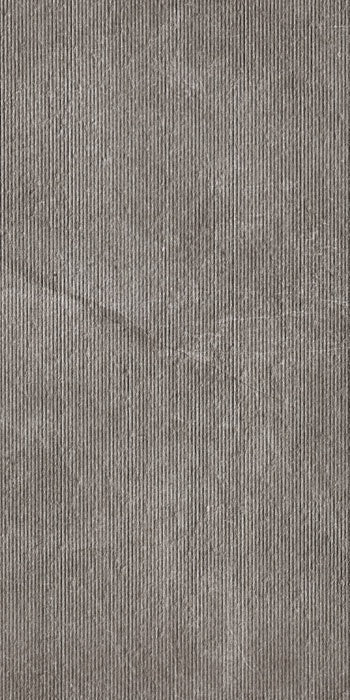 Rectified matte gray porcelain tile with clean lines and a refined, understated elegance for minimalist high-tech interiors.