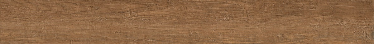 Textured dark beige porcelain plank with reclaimed wood grain, exuding rustic elegance and warm, nostalgic sophistication.