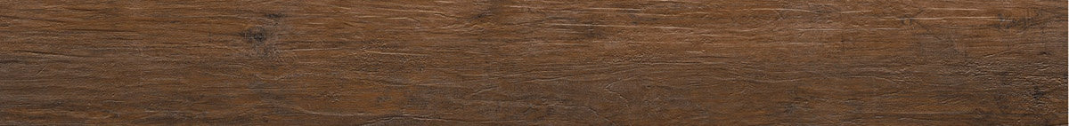 Dark brown porcelain plank with rich reclaimed wood texture, matte finish, and sophisticated rustic elegance for timeless interiors.