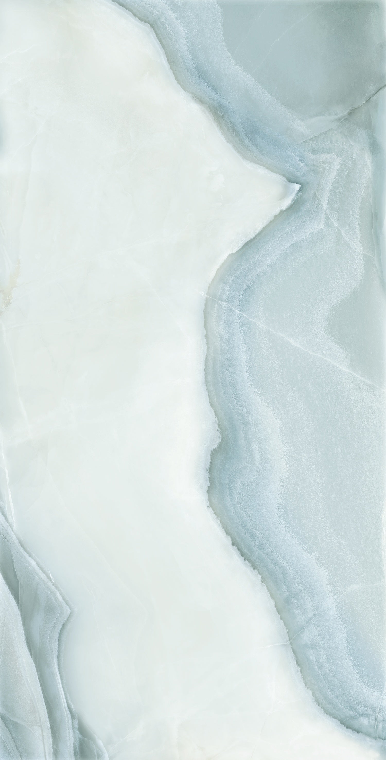 White porcelain tile with delicate agate veining, evoking natural stone's serene elegance in a refined matte finish.