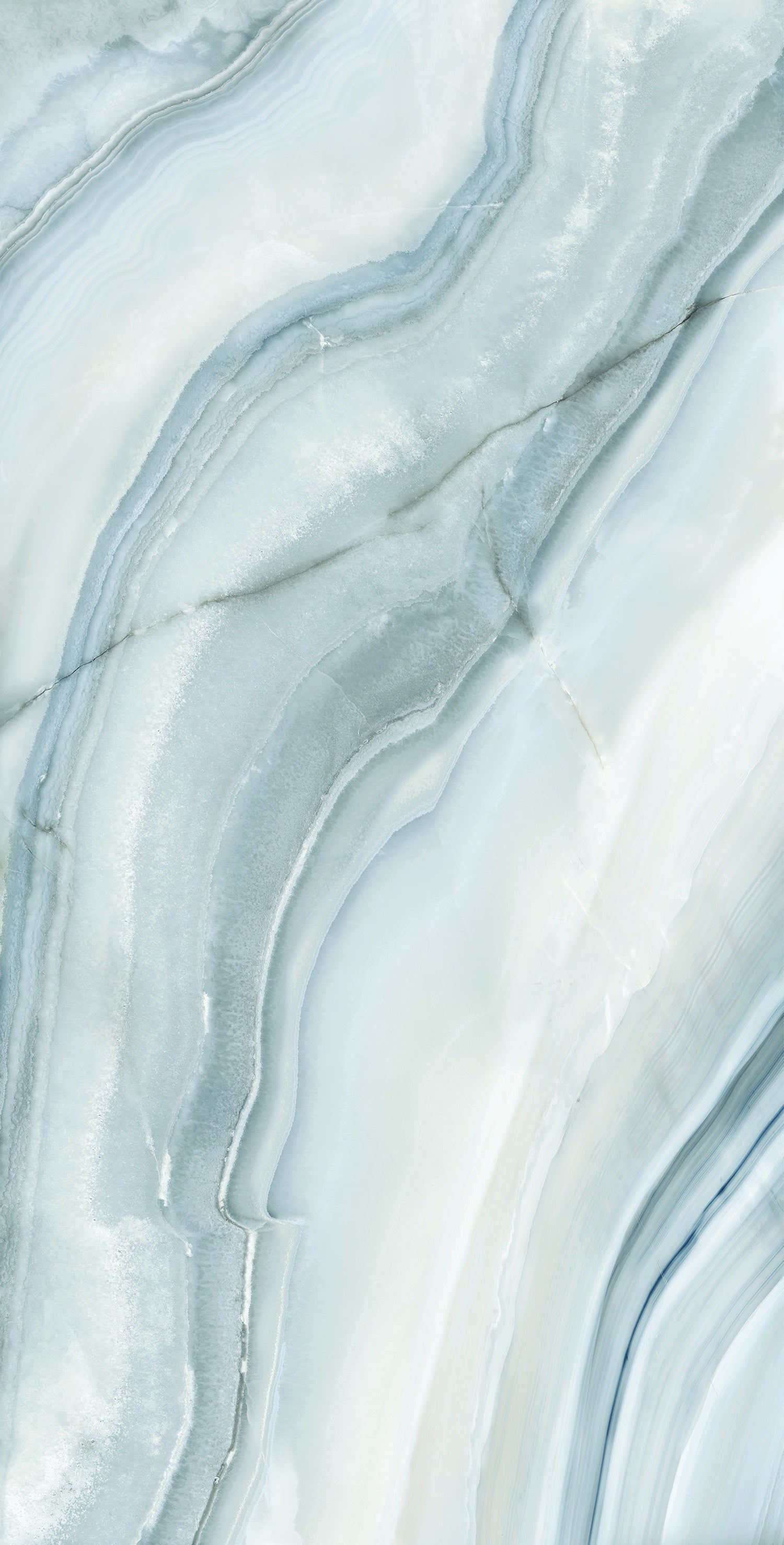 Luxurious matte porcelain tile with elegant agate veining in soft white, exuding timeless sophistication and artisanal refinement.
