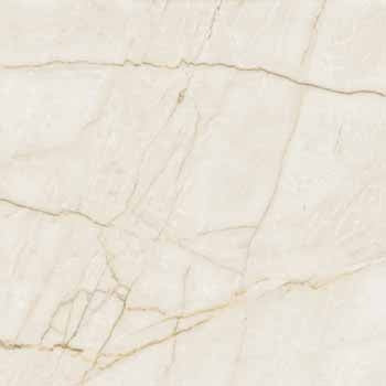 Luxurious matte porcelain tile with refined marble veining in warm beige, exuding timeless elegance and artisanal sophistication.