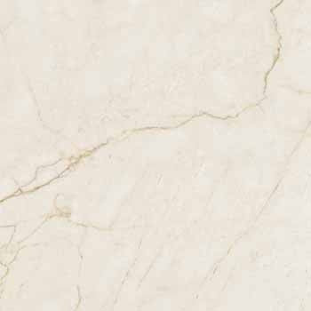 Luxurious beige marble-effect porcelain tile with subtle veining and a semi-glossy finish, exuding timeless elegance and refined warmth.