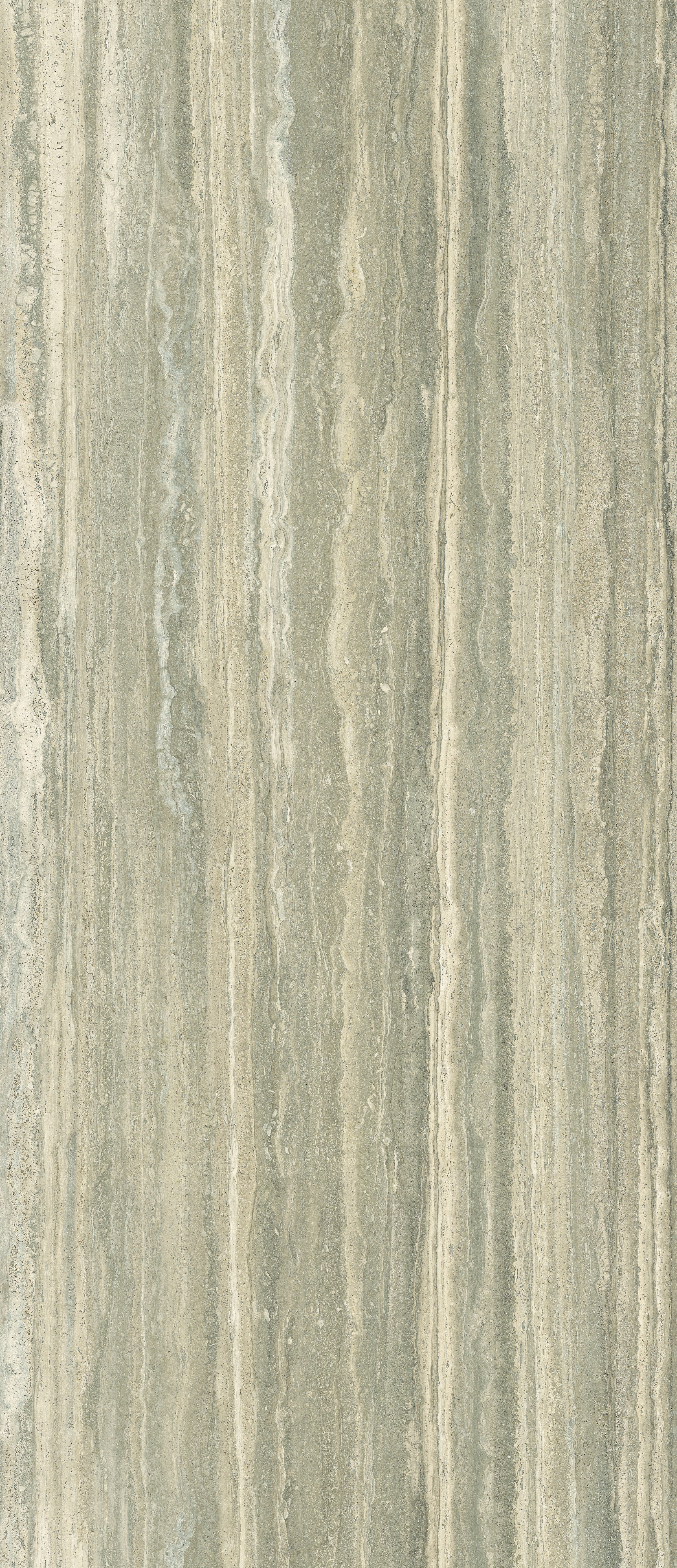Luxurious textured travertine-look porcelain tile in warm hazelnut, semi-matte finish, evoking artisan-crafted serenity.