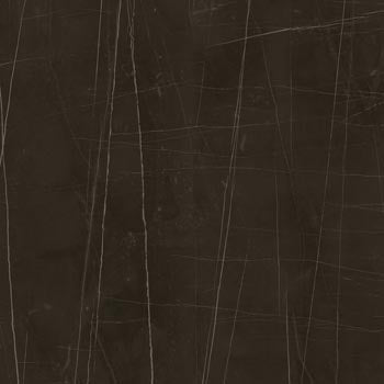 Luxurious black marble-look porcelain tile with gold-enhanced veining, timeless elegance for refined interiors.
