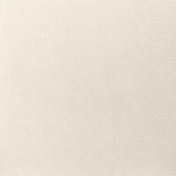 Large-format white porcelain tile with raw concrete texture and industrial minimalism, exuding brutalist elegance and timeless strength.