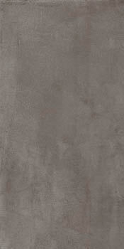 Dark gray porcelain tile with a soft, textured concrete finish, evoking timeless industrial elegance and serene sophistication.