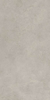 Matte silver-gray porcelain tile with a soft 3D concrete texture, evoking timeless industrial elegance and serene modern luxury.