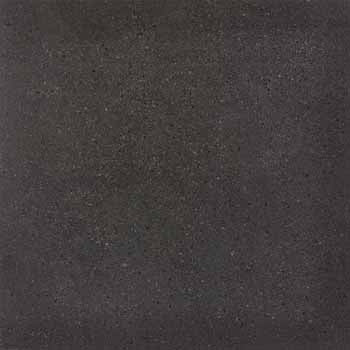 Industrial-chic dark gray porcelain tile with subtle multicolored grains and a matte concrete finish, exuding raw urban elegance.