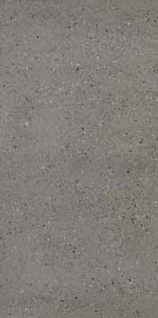 Industrial-chic porcelain tile in soft gray with subtle multicolored grains and raw concrete elegance, rectified edges for seamless luxury.