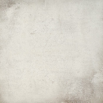 Minimalist white porcelain tile with industrial cement texture, offering warmth and modernity in a sleek, rectified matte finish.