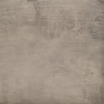 A warm, minimalist porcelain tile with industrial concrete texture in soft cappuccino, blending tradition and modernity for serene spaces.