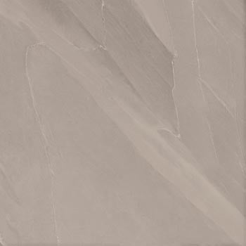 Rectified matte porcelain tile with volcanic slate texture in deep gray, evoking Iceland's raw, elemental beauty.