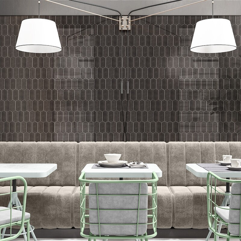 STATUS CERAMIC: Barn Picket Field Tile (glossy | 3"x6"x3/8" | beveled)