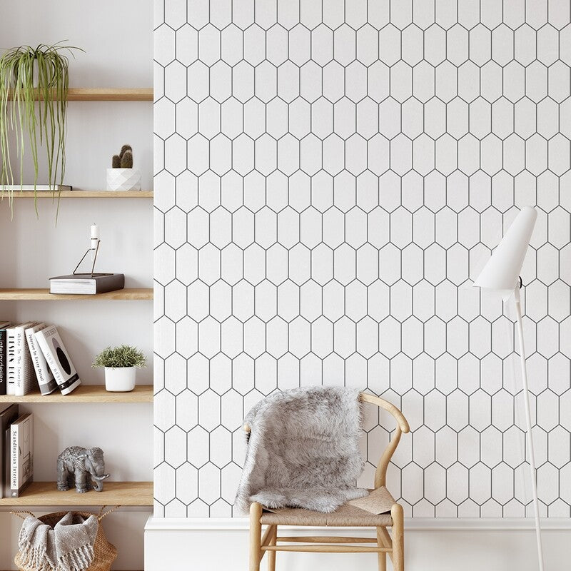 STATUS CERAMIC: Royal Picket Field Tile (glossy | 3"x6"x3/8" | beveled)