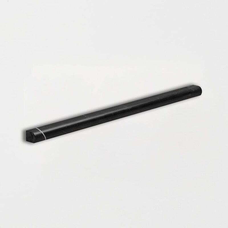 CHINA BLACK : Pencil Liner (honed | 11/16"x12"x1/2" | straight cut)