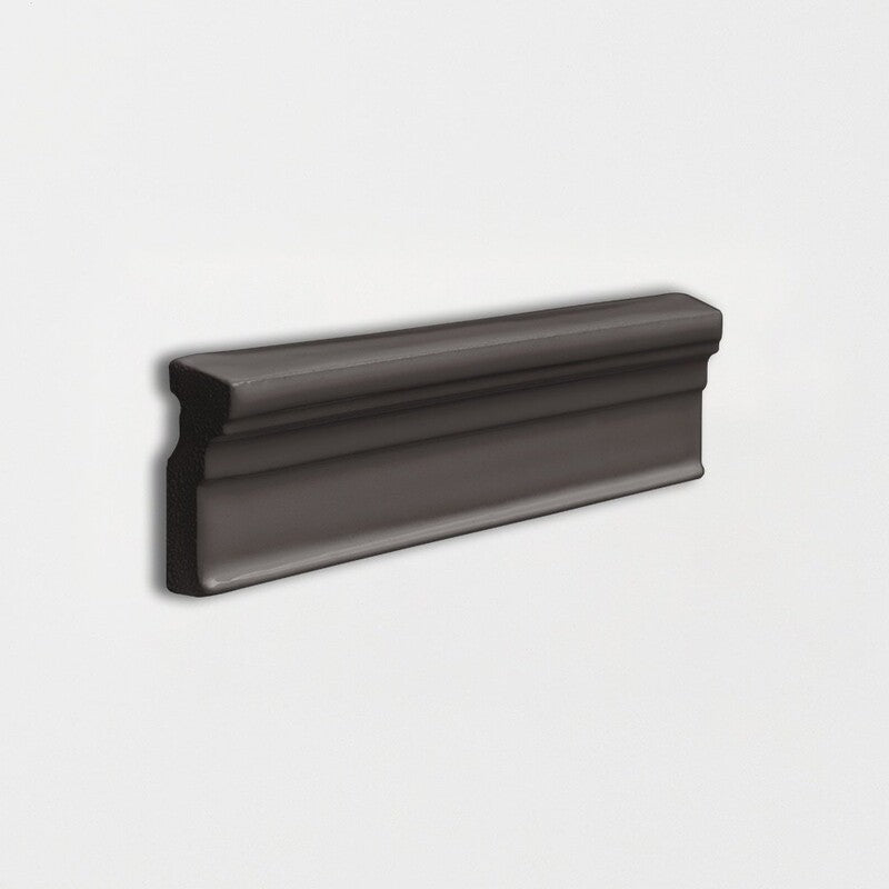 STATUS CERAMIC: Barn Ceramic Ogee Molding (glossy | 2"x6"x3/4" | beveled)