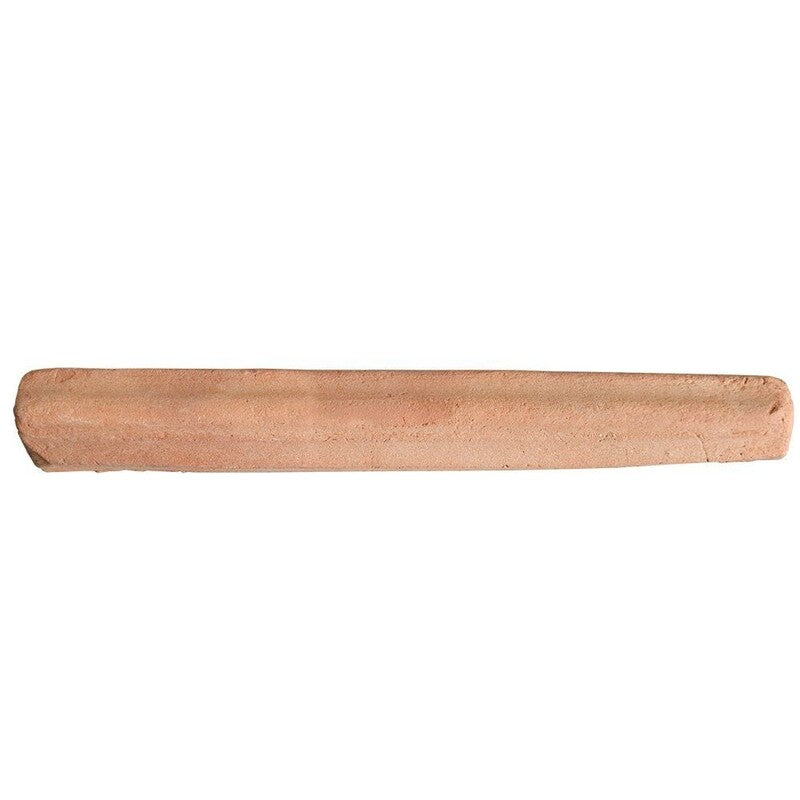 COTTO MED: Red Natural Terracotta Bar Liner (1"x8"x1" | matte)