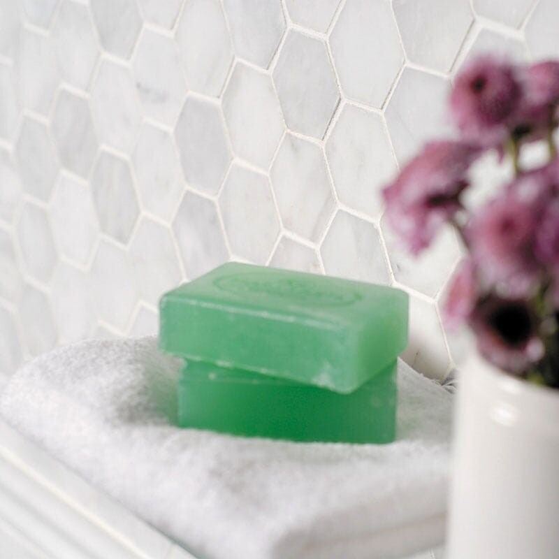 GLACIER : Hexagon Mosaic (honed | 10"x12"x3/8" | straight cut)