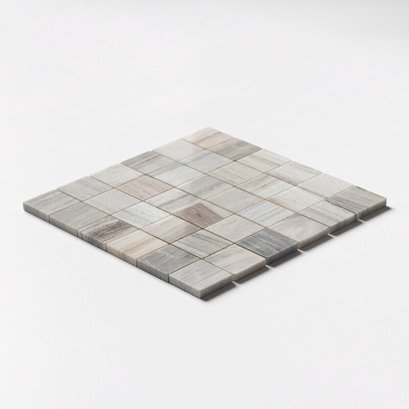 SKYLINE : 2X2 Straight Stack Mosaic (polished | 12"x12"x3/8" | straight cut)