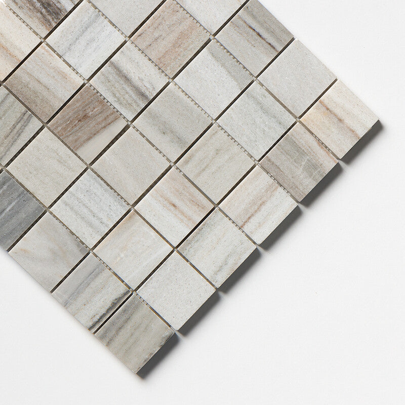 SKYLINE : 2X2 Straight Stack Mosaic (polished | 12"x12"x3/8" | straight cut)