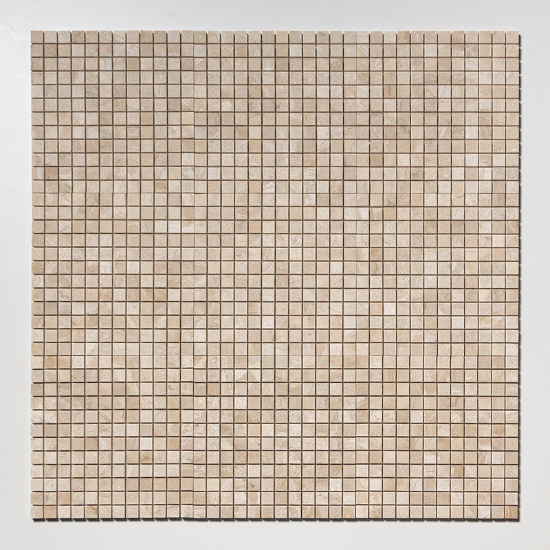 DIANA ROYAL : 1X1 Straight Stack Mosaic (polished | 12"x12"x3/8" | straight cut)