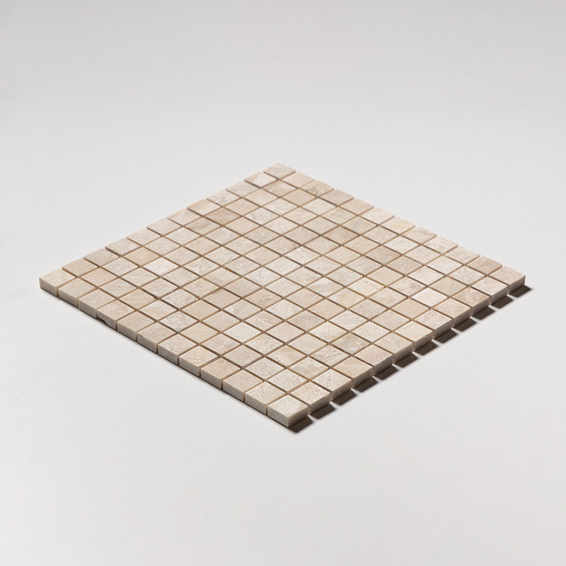 DIANA ROYAL : 1X1 Straight Stack Mosaic (honed | 12"x12"x3/8" | straight cut)