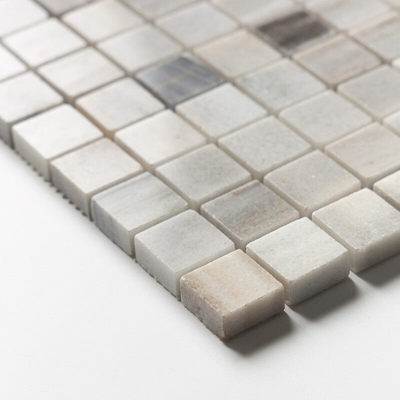 SKYLINE : 1X1 Straight Stack Mosaic (polished | 12"x12"x3/8" | straight cut)