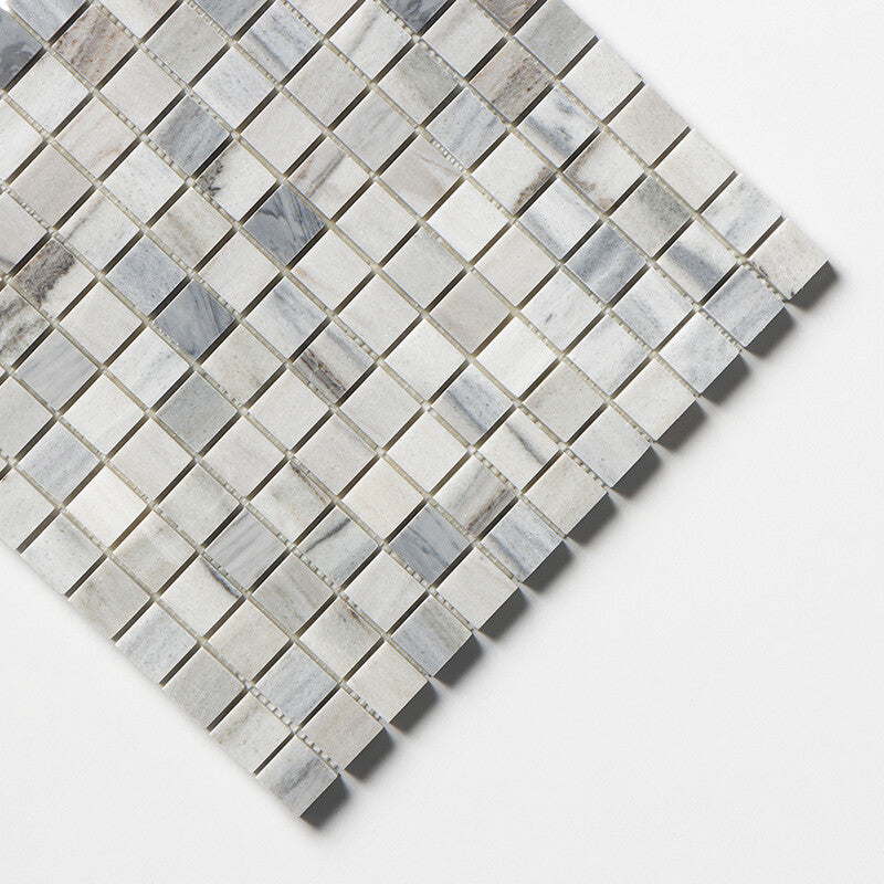 SKYLINE : 1X1 Straight Stack Mosaic (honed | 12"x12"x3/8" | straight cut)