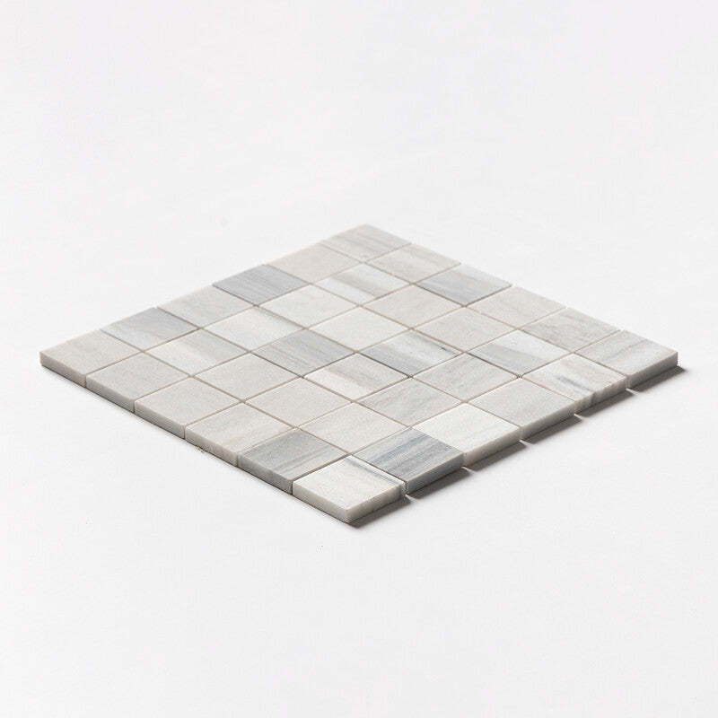 SKYLINE : 2X2 Straight Stack Mosaic (honed | 12"x12"x3/8" | straight cut)