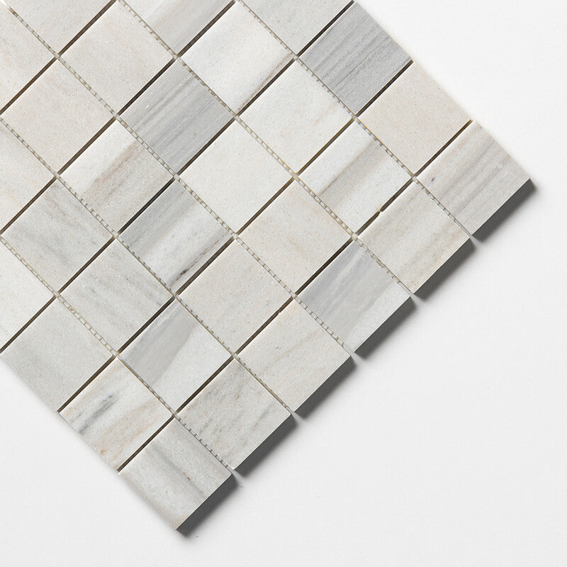 SKYLINE : 2X2 Straight Stack Mosaic (honed | 12"x12"x3/8" | straight cut)