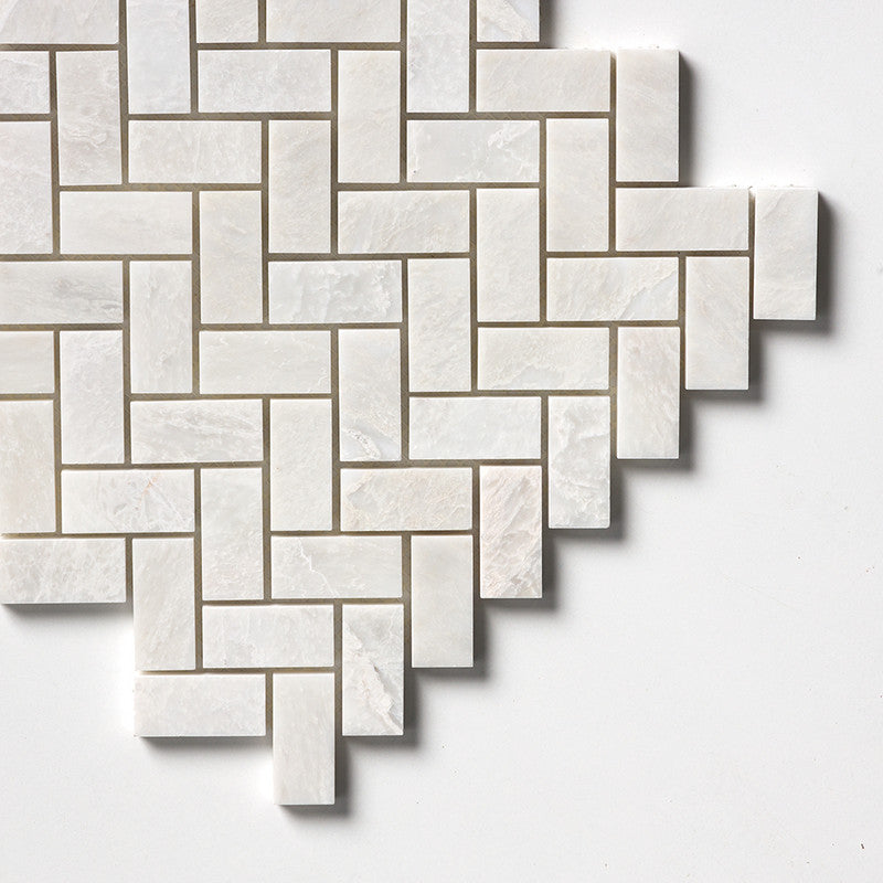 ICEBERG : 1X2 Herringbone Mosaic (honed | 11"x11"x3/8" | straight cut)