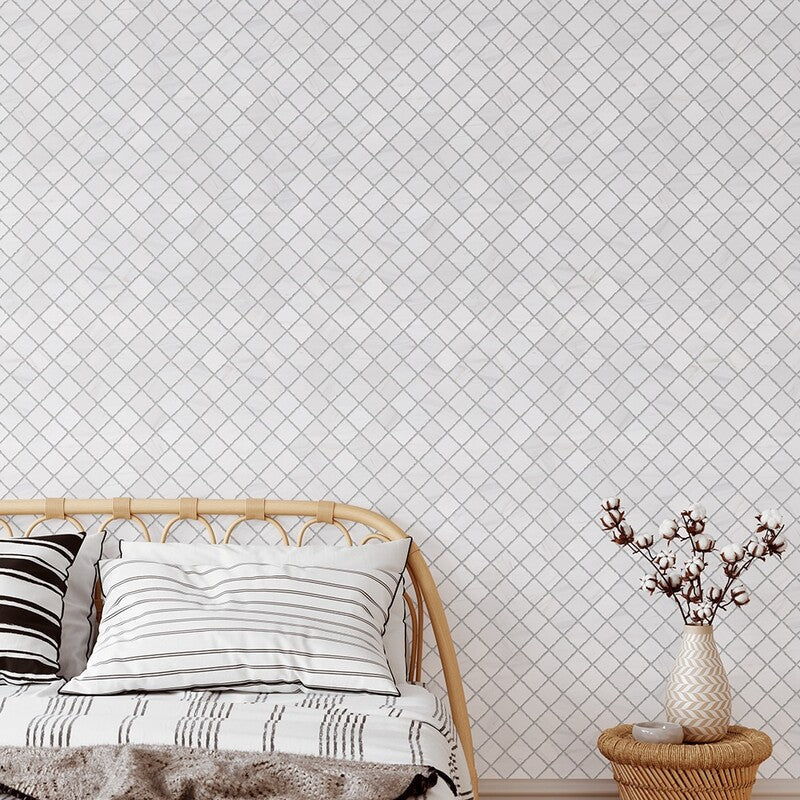 HAND CLIPPED: 2X2 Straight Stack Mosaic (honed | 11"x11"x13/16" | hand clipped)