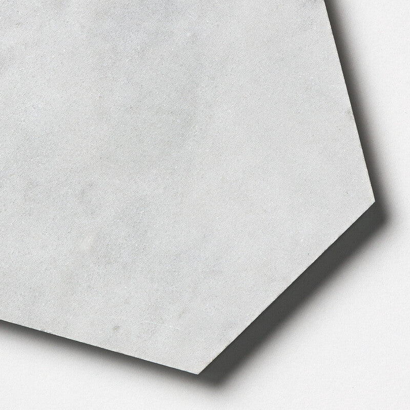 DIMENTIONS : Hexagon Field Tile (honed | 5"x5"x25/32" | straight cut)