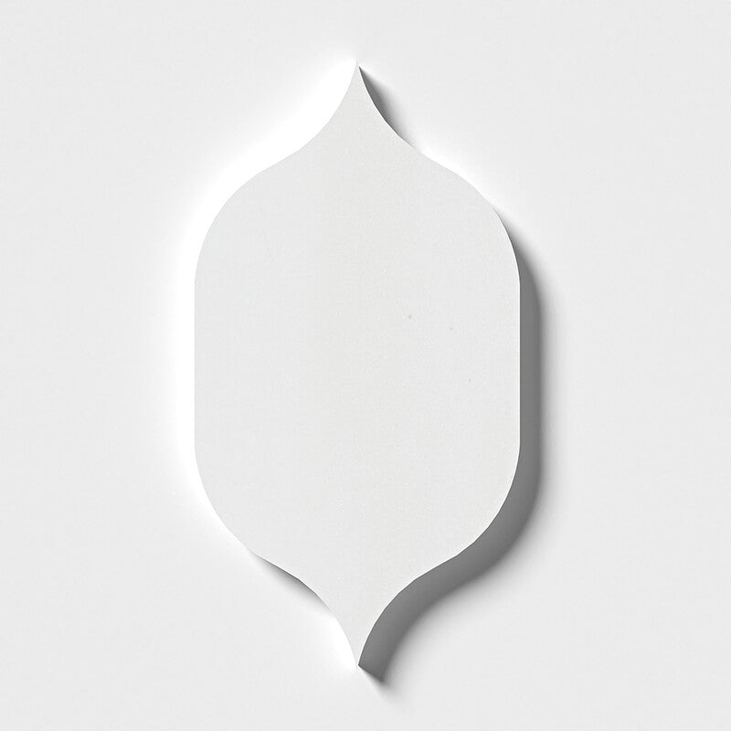 DIMENTIONS : Gothic Arabesque Field Tile (polished | 4"x8"x7/8" | straight cut)