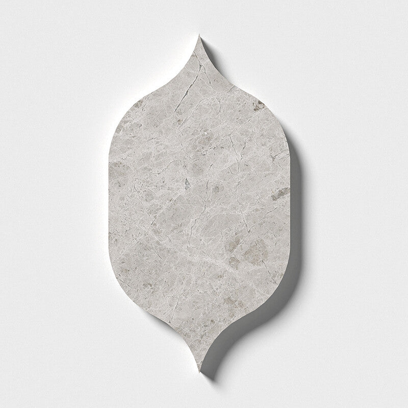 DIMENTIONS : Gothic Arabesque Field Tile (polished | 4"x8"x7/8" | straight cut)