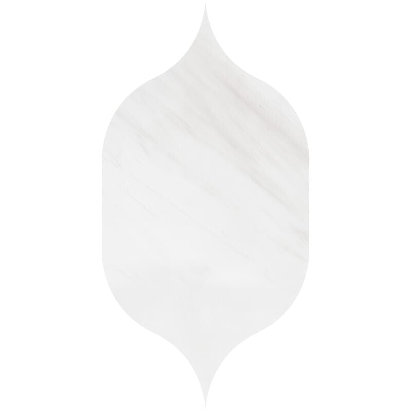 DIMENTIONS : Gothic Arabesque Field Tile (polished | 4"x8"x7/8" | straight cut)
