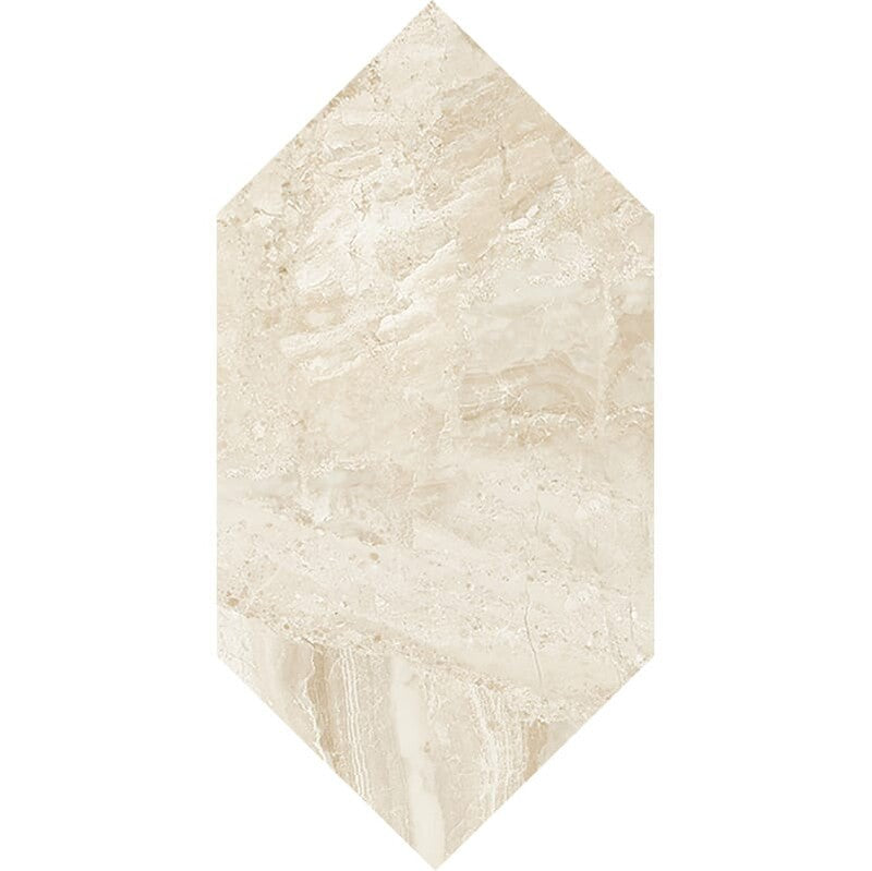 DIMENTIONS : Diana Royal Large Picket Field Tile (polished | 6"x12"x3/8" | straight cut)