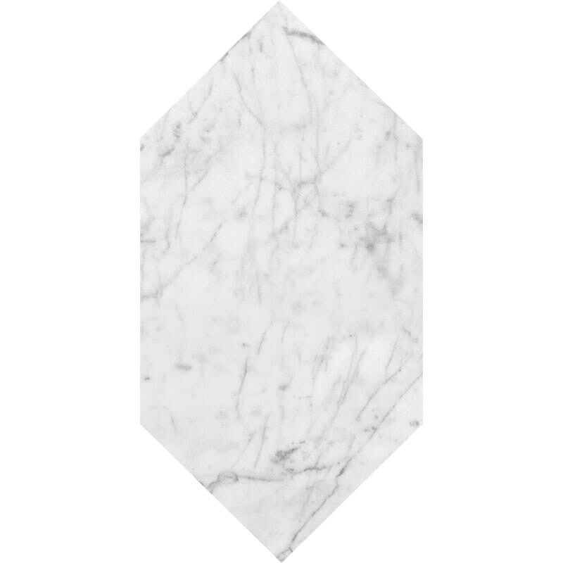 DIMENTIONS : Large Picket Field Tile (polished | 6"x12"x3/8" | straight cut)