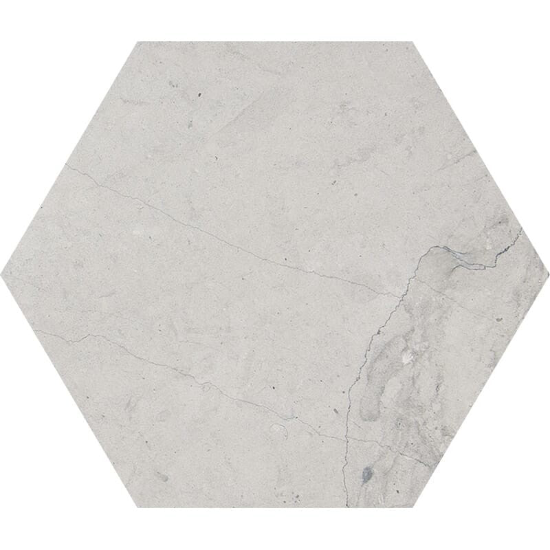 DIMENTIONS : Hexagon Field Tile (honed | 5"x5"x25/32" | straight cut)