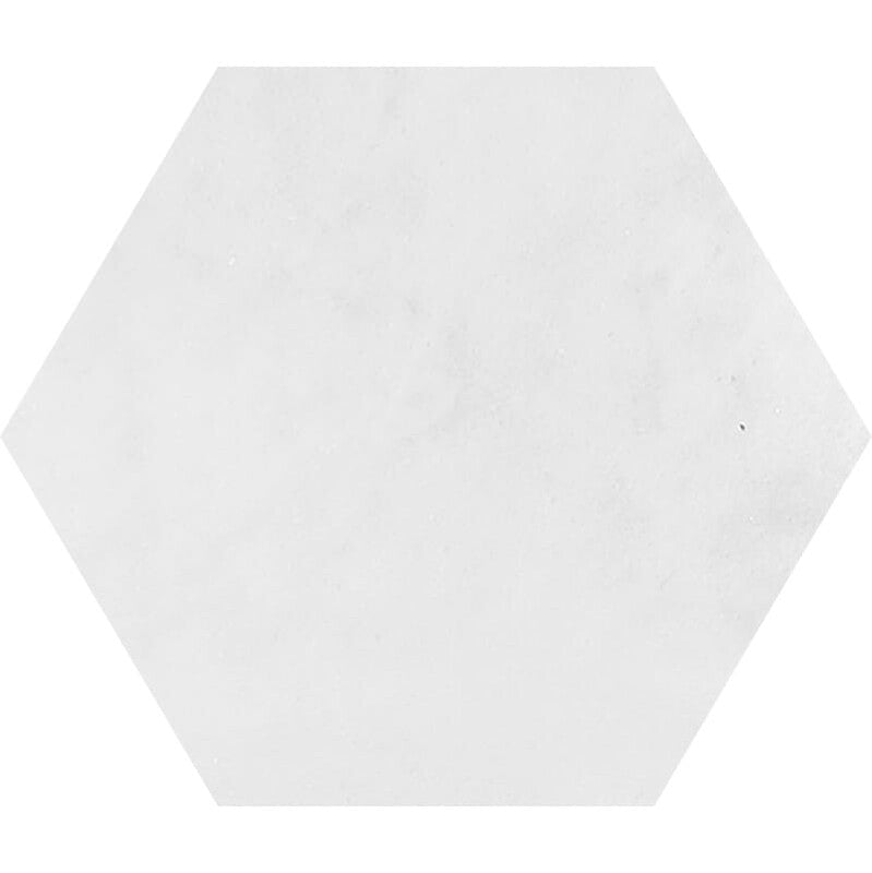 DIMENTIONS : Hexagon Field Tile (honed | 5"x5"x25/32" | straight cut)