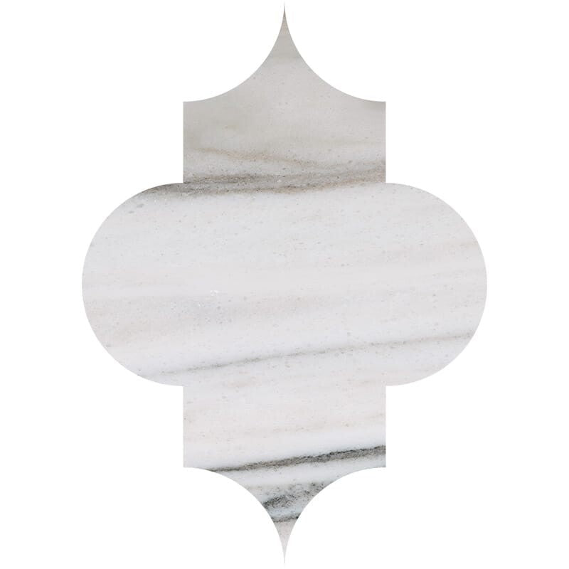 DIMENTIONS : Arabesquette Field Tile (polished | 6"x8"x1/4" | straight cut)