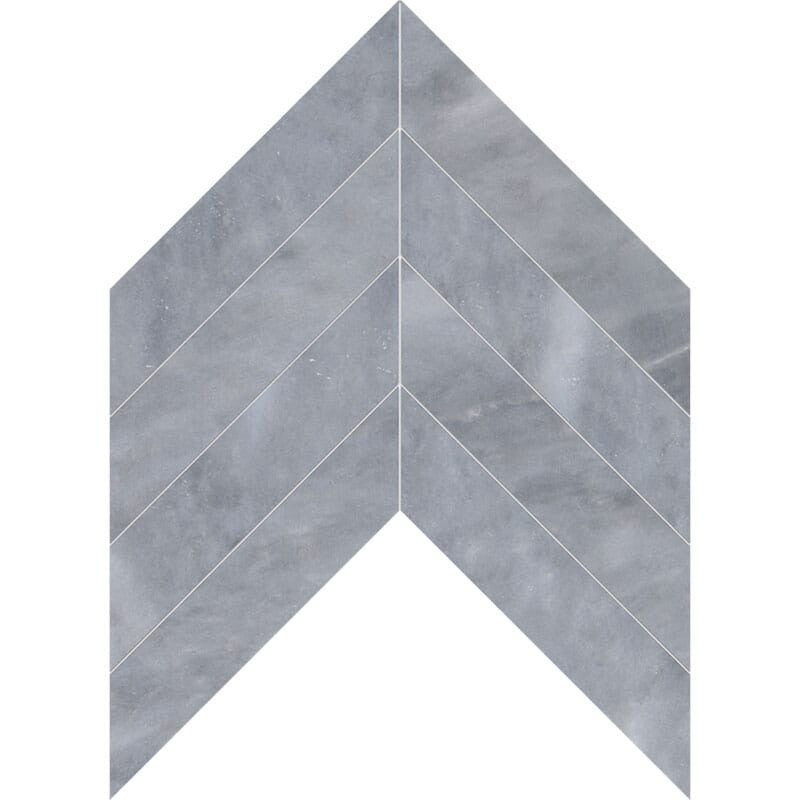 DIMENTIONS : Chevron Field Tile (polished | 10"x13"x3/8" | straight cut)