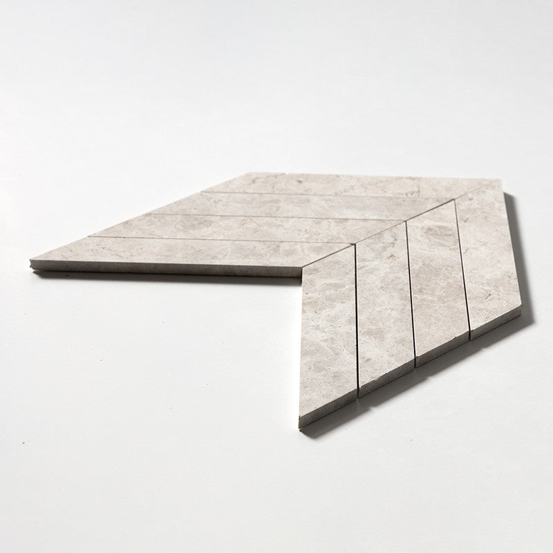 DIMENTIONS : Chevron Field Tile (honed | 10"x13"x3/8" | straight cut)