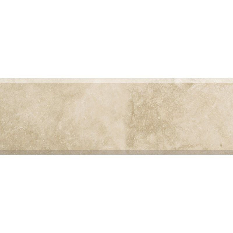 IVORY TRAVERTINE: Threshold (honed filled | 4"x36"x3/4" | beveled)