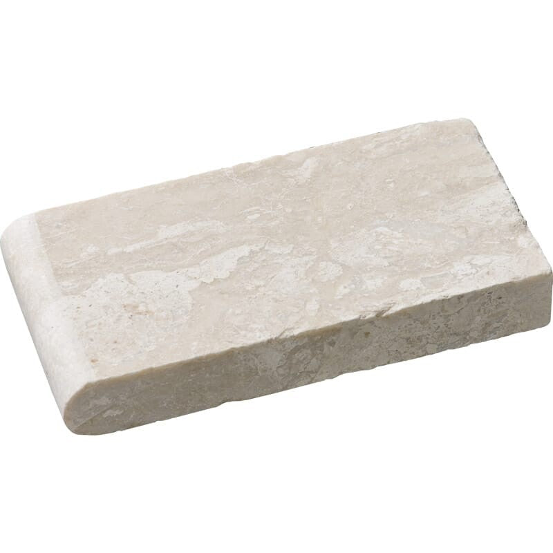 DIANA ROYAL : Marble Pool Coping (tumbled | 4"x8"x1" | straight cut)