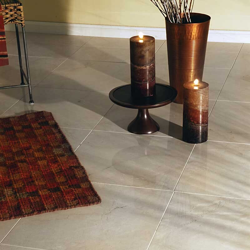 CREMA MARFIL : Square Field Tile (polished | 12"x12"x3/8" | beveled)